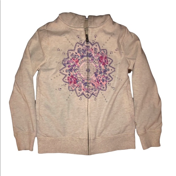 Lucky Brand Other - Sweat jacket w Purple Lining (Size 7/8)